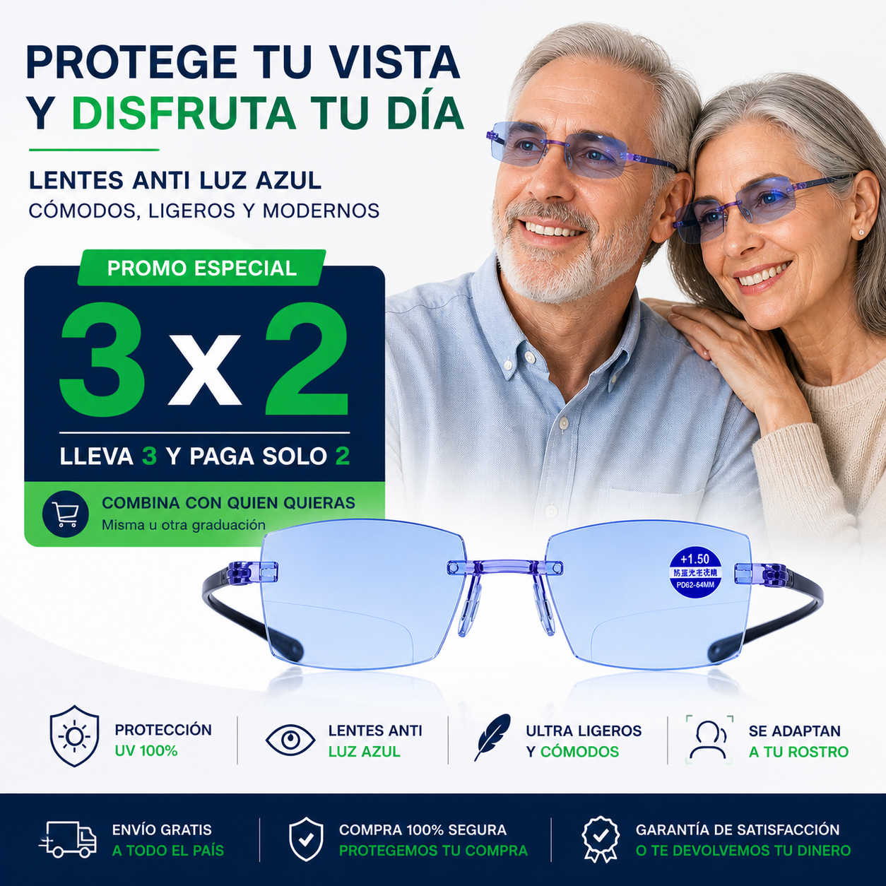 Visión Clara | Lentes Bifocales Inteligentes