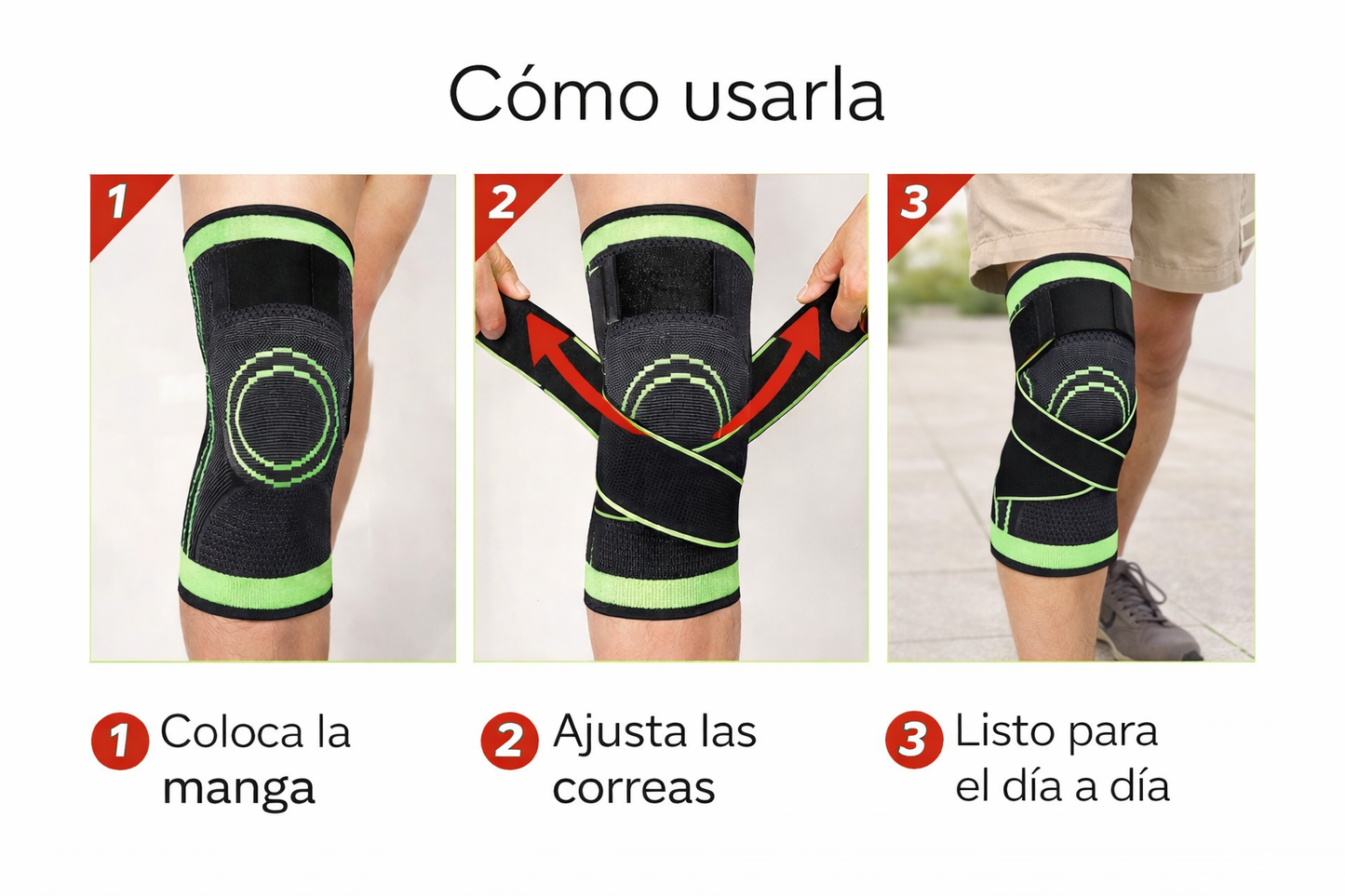 Rodillera Ajustable – Protección y Estabilidad para tus Rodillas