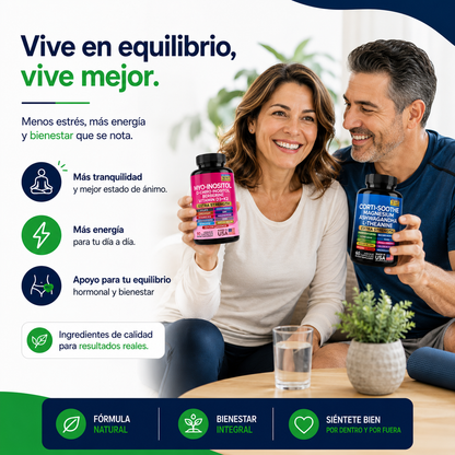 Kit de Equilibrio Hormonal | Menos Estrés y recupera tu bienestar