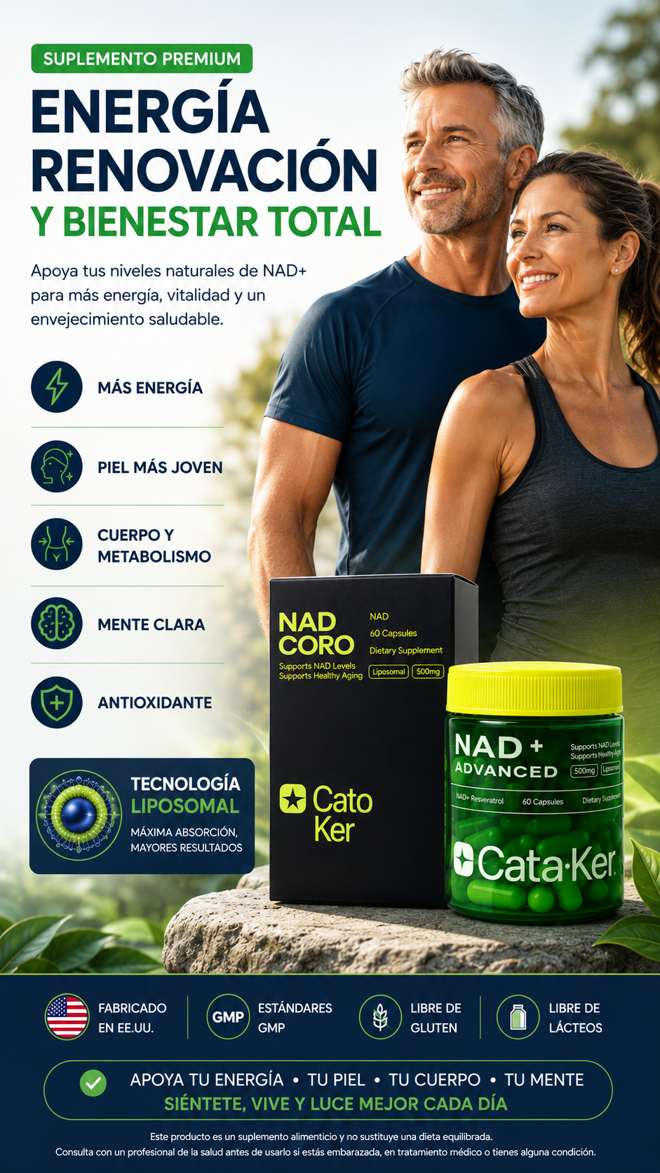 NAD+ Advanced™ | Un Rostro 10 Años Más Joven