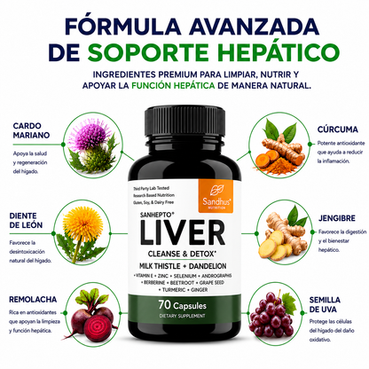 Liver Cleanse Limpieza Higado 3x2 Solo Hoy