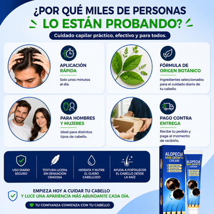 BioCapilar™ | Crema Para Crecimiento Capilar
