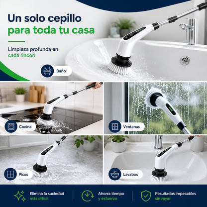 PowerClean™ | Cepillo Eléctrico 9 en 1