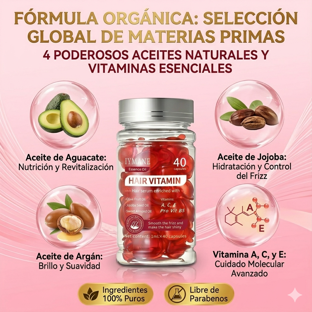 Hair Vitamin | Capsulas Para Cabello