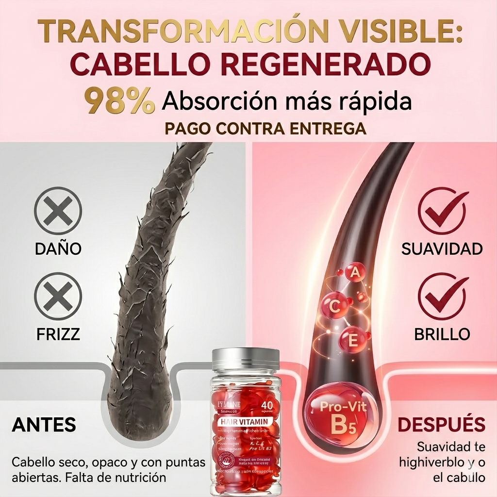 Hair Vitamin | Capsulas Para Cabello